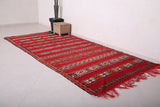 Vintage Moroccan rug 4.9 FT X 9.8 FT