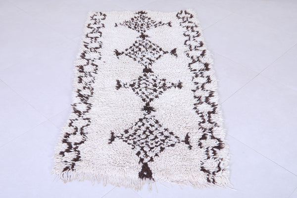 Moroccan berber rug – Authentic tribal design 2.8 x 5.4 FT