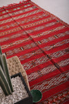 Vintage Moroccan rug 4.9 FT X 9.8 FT