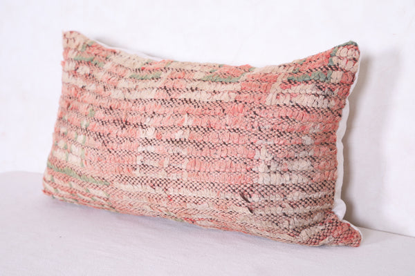 Moroccan handmade kilim pillow 13.7 INCHES X 23.6 INCHES