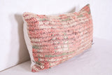 Moroccan handmade kilim pillow 13.7 INCHES X 23.6 INCHES