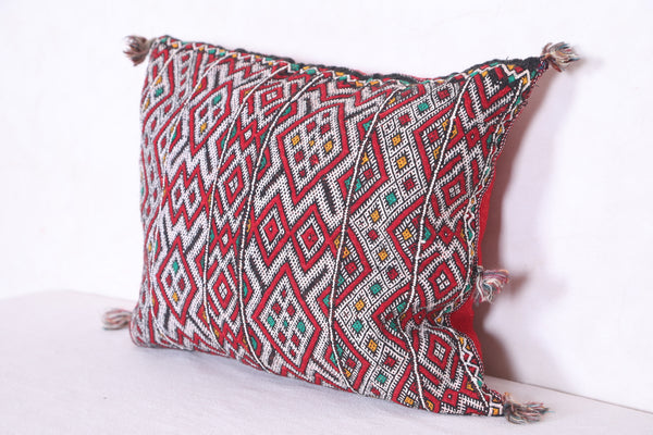Moroccan handmade kilim pillow 15.7 INCHES X 18.5 INCHES