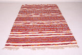 Hand woven moroccan rug 5.5 FT X 8.9 FT