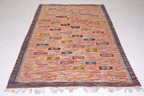 Handwoven Moroccan rug 4.9 FT X 8.3 FT