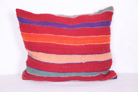 Moroccan handmade kilim pillow 17.7 INCHES X 20 INCHES