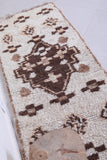 Moroccan Runner Rug – Minimalist Tribal Design 2.4 x 6.1 FT