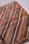 All wool vintage Colorful berber Rug 3.3 FT X 4.6 FT