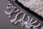 Moroccan handmade beni ourain runner rug  2.3 FT X 6 FT