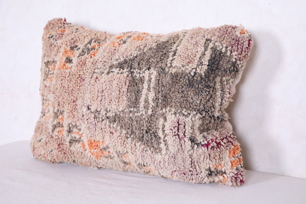 Moroccan handmade kilim pillow 17.3 INCHES X 25.5 INCHES