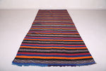Hallway Moroccan Berber rug 5.1 FT X 12 FT
