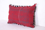 Moroccan handmade kilim pillow 12.9 INCHES X 18.8 INCHES