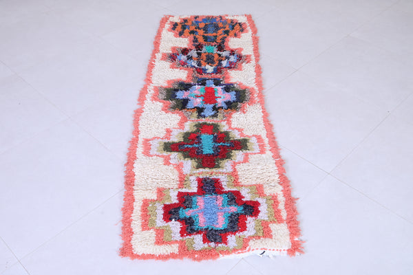 Moroccan Runner Rug – Geometric Design 2.2 x 6.3 FT