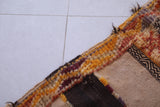 Vintage moroccan handwoven kilim 4.4 FT X 7.5 FT