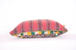 Striped moroccan pillow 13.3 INCHES X 14.9 INCHES