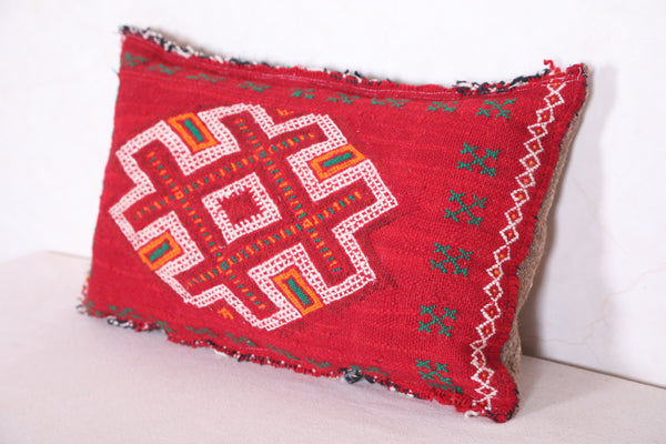 Striped moroccan pillow 14.9 INCHES X 24 INCHES