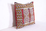 Moroccan handmade kilim pillow 20 INCHES X 20.8 INCHES
