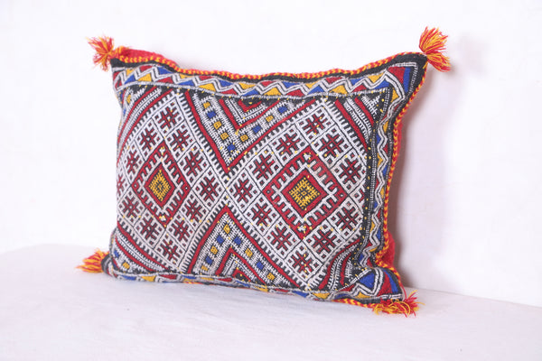 Moroccan handmade kilim pillow 15.3 INCHES X 20.4 INCHES