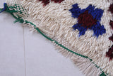 Vintage handmade moroccan berber rug 1.8 FT X 4 FT