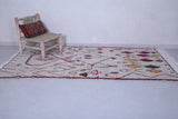 Colourful handmade moroccan rug 5 FT X 9 FT