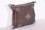 kilim moroccan pillow 18.1 INCHES X 18.8 INCHES