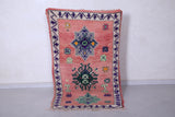 Vintage handmade moroccan rug 3 FT X 5.3 FT