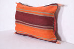 Moroccan handmade kilim pillow 16.1 INCHES X 22.4 INCHES