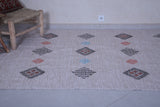 Moroccan Handwoven Kilim 5.5 FT x 9.1 FT – Authentic Berber Rug