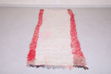 Vintage handmade runner rug 2.8 FT X 7 FT