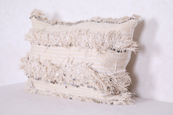 Moroccan handmade kilim pillow  17.7 INCHES X 24 INCHES