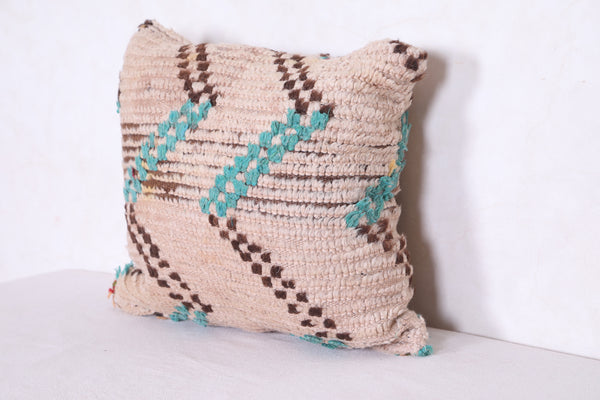 Moroccan handmade kilim pillow 16.5 INCHES X 18.5 INCHES