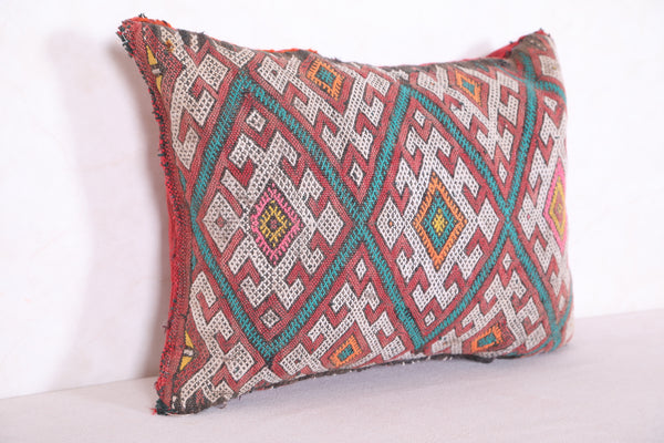 Striped moroccan pillow 14.9 INCHES X 19.6 INCHES