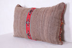 Moroccan handmade kilim pillow 16.9 INCHES X 26.3 INCHES