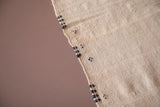 Beige long entryway Moroccan rug ,  3.7 FT X 11.5 FT