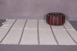 Vintage moroccan handwoven kilim 6.1 FT X 6.5 FT