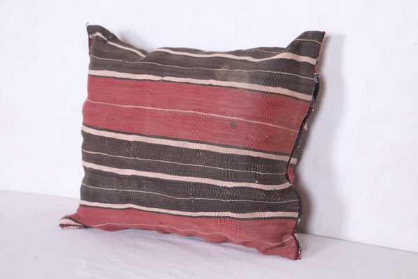 Moroccan handmade kilim pillow 14.1 INCHES X 16.5 INCHES