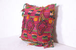 Moroccan handmade kilim pillow 20.4 INCHES X 19.6 INCHES