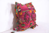 Moroccan handmade kilim pillow 20.4 INCHES X 19.6 INCHES