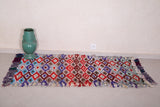 Berber colorful handmade moroccan rug  2.5 FT X 5.5 FT