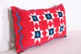 Vintage moroccan pillow 11.4 INCHES X 20.4 INCHES