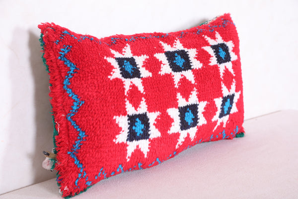 Vintage Moroccan pillow 11.4 INCHES X 20.4 INCHES