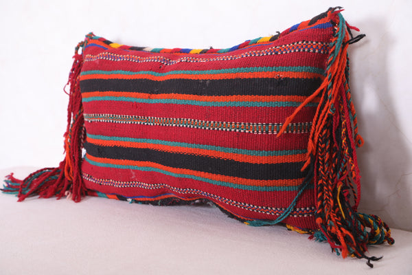 Striped Moroccan pillow 13.3 INCHES X 20.8 INCHES