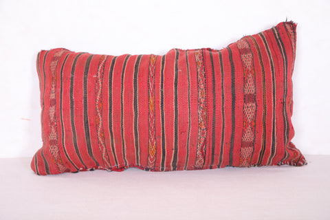 Striped moroccan pillow 14.1 INCHES X 26.3 INCHES