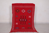 Moroccan Hand Hoven rug 3.2 FT X 4.9 FT