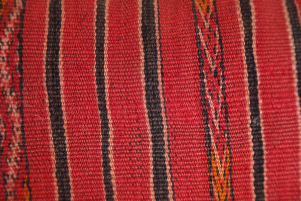 Striped moroccan pillow 14.1 INCHES X 26.3 INCHES