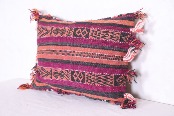 Moroccan handmade kilim pillow  15.7 INCHES X 20.4 INCHES