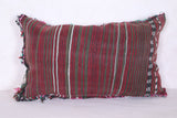 Moroccan handmade kilim pillow 12.5 INCHES X 19.6 INCHES