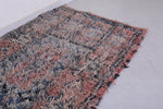 Vintage handmade moroccan berber rug 3 FT X 5.3 FT