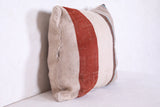 Moroccan handmade kilim pillow  20 INCHES X 20.8 INCHES