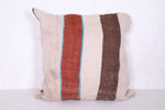 Moroccan handmade kilim pillow  20 INCHES X 20.8 INCHES