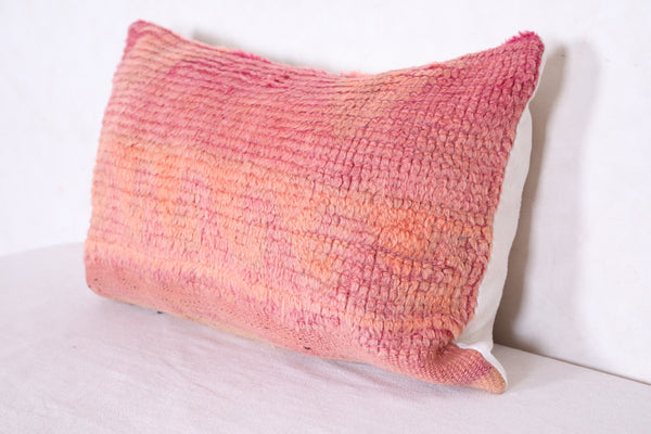 Moroccan handmade kilim pillow 14.9 INCHES X 22.8 INCHES